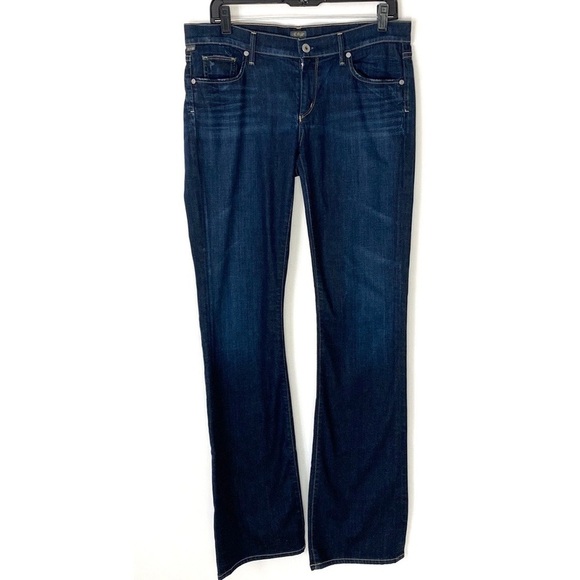 Citizens of Humanity Kelly low rise dark wash boot cut jeans size 30 - Picture 1 of 9
